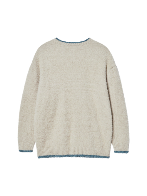 NYX FLAG KNIT BEIGE