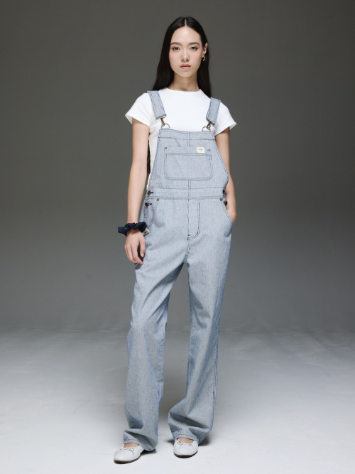 THE JANE OVERALLS (STRIPE)