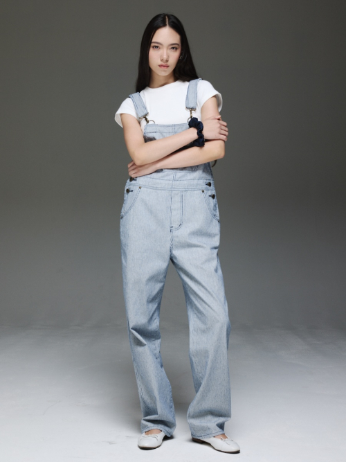 THE JANE OVERALLS (STRIPE)