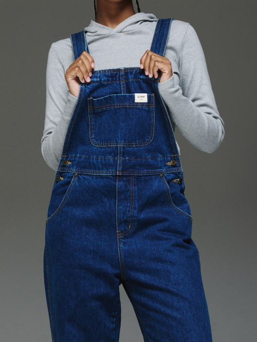 THE JANE OVERALLS (MID BLUE)