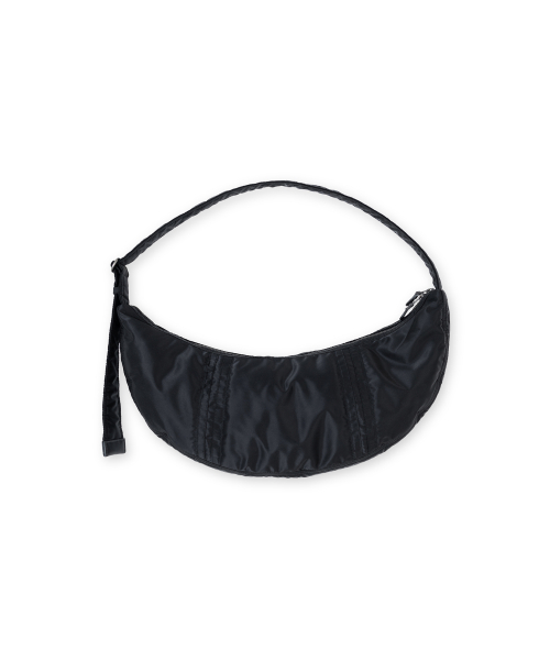 Washed Hobo Medium Bag, Black