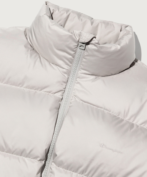 2WAY 푸퍼 다운 재킷 Light Grey