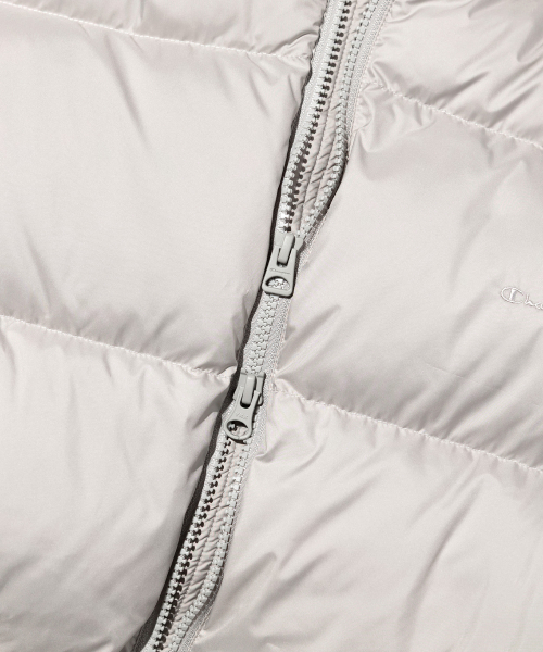 2WAY 푸퍼 다운 재킷 Light Grey
