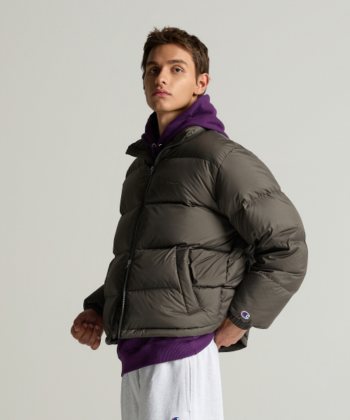 2WAY 푸퍼 다운 재킷 Khaki
