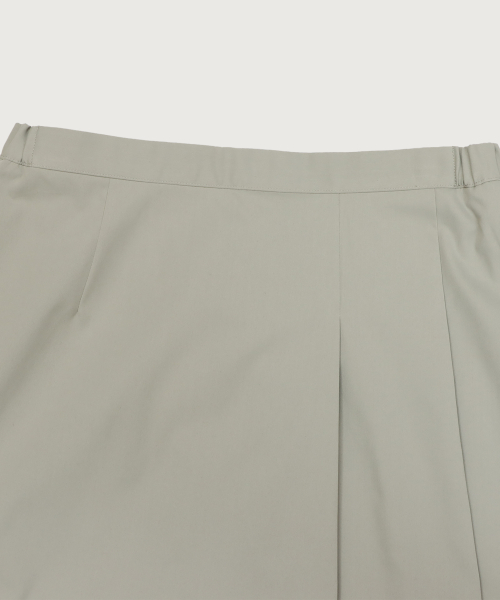 [Black Edition] 여성 롱 스커트 Khaki
