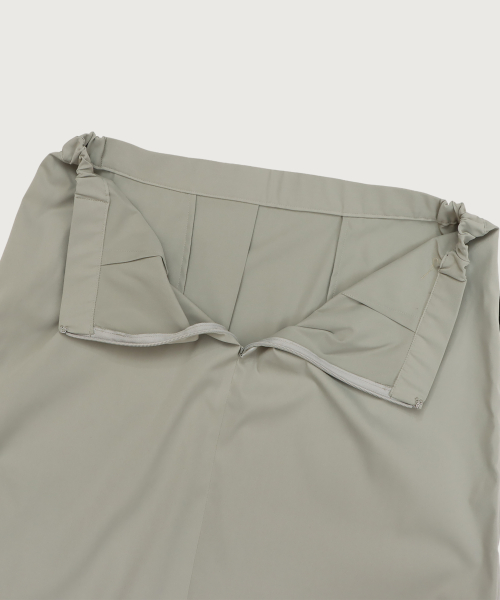 [Black Edition] 여성 롱 스커트 Khaki
