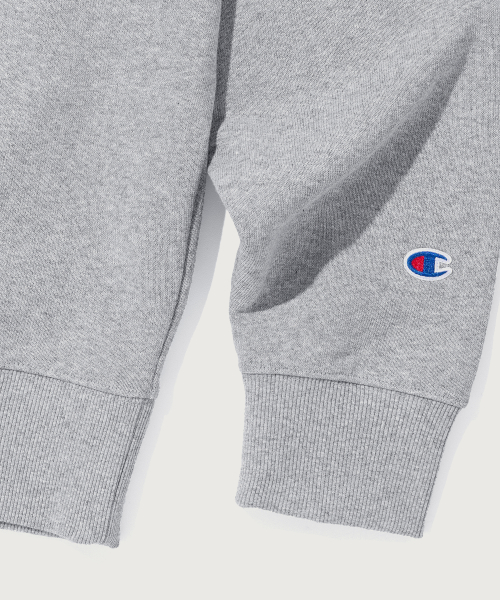 그래픽 로고 루즈핏 스웨트셔츠 Grey