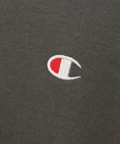 C로고 레귤러핏 크루넥 스웨트셔츠 Dark Grey