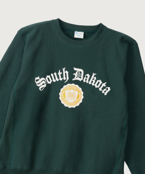 리버스위브 블루택 루즈핏 시티 스웨트셔츠 Dark Green
