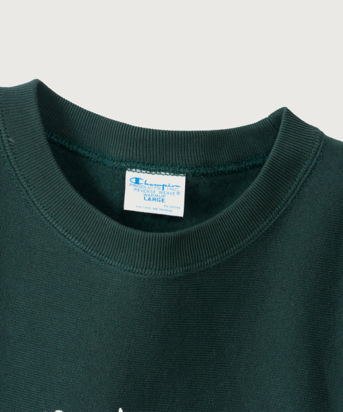 리버스위브 블루택 루즈핏 시티 스웨트셔츠 Dark Green