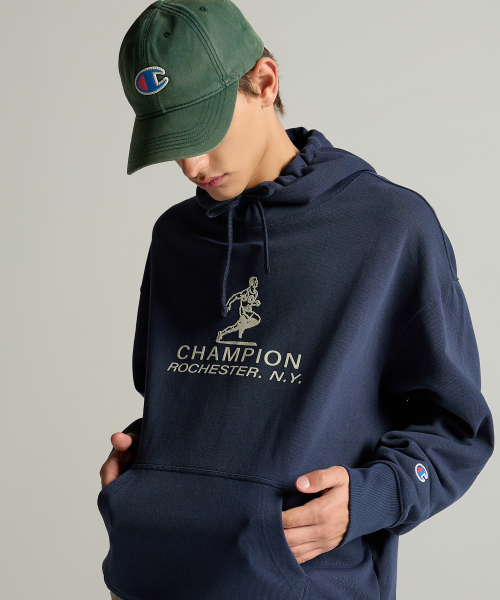 빅 C로고 워시드 볼캡 Dark Green
