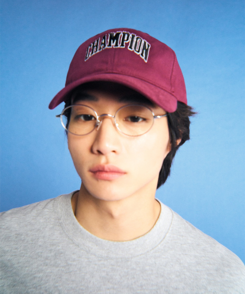 아치 로고 볼캡 Burgundy