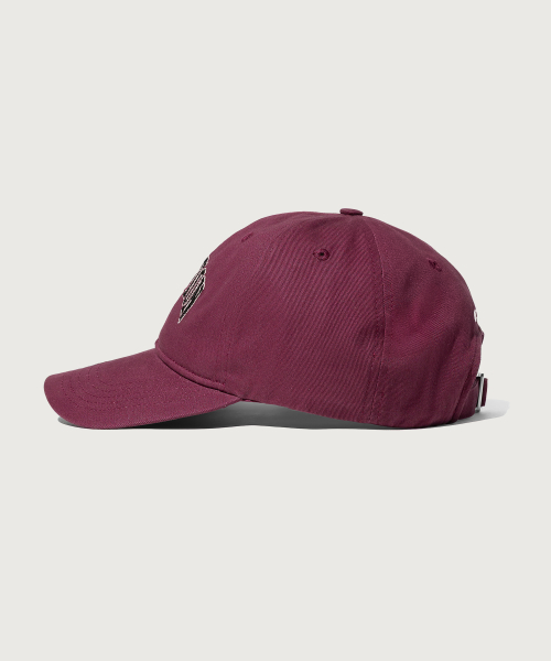 아치 로고 볼캡 Burgundy