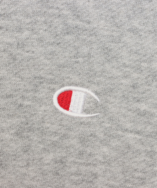 C로고 레귤러핏 후드 집업 Oxford Grey