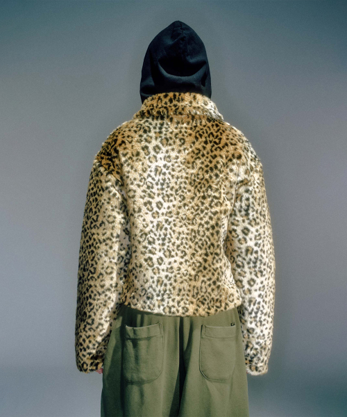 MAGGIE LEOPARD FUR JACKET
