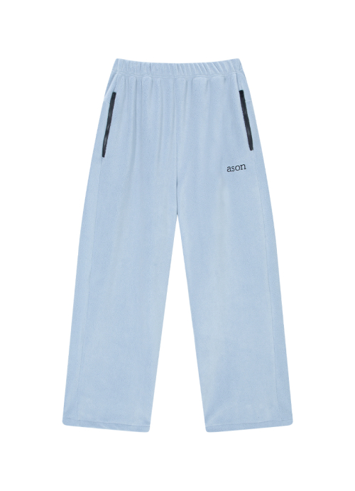 MIA FLEECE PANTS / LIGHT-BLUE