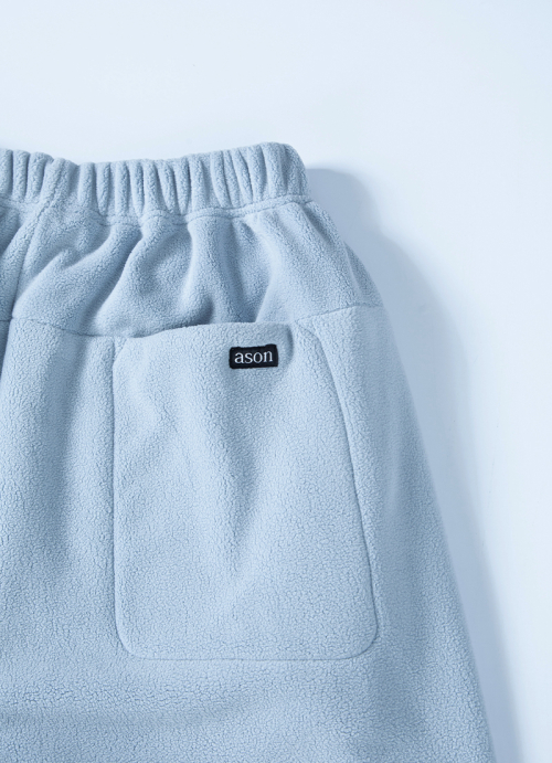 MIA FLEECE PANTS / LIGHT-BLUE