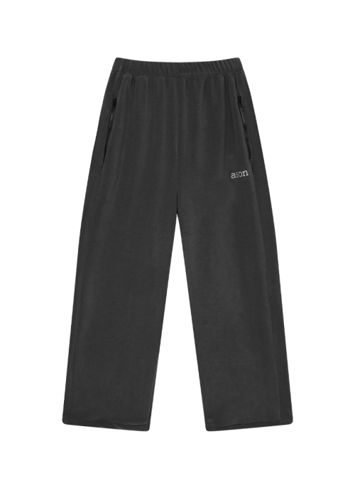 MIA FLEECE PANTS / CHARCOAL