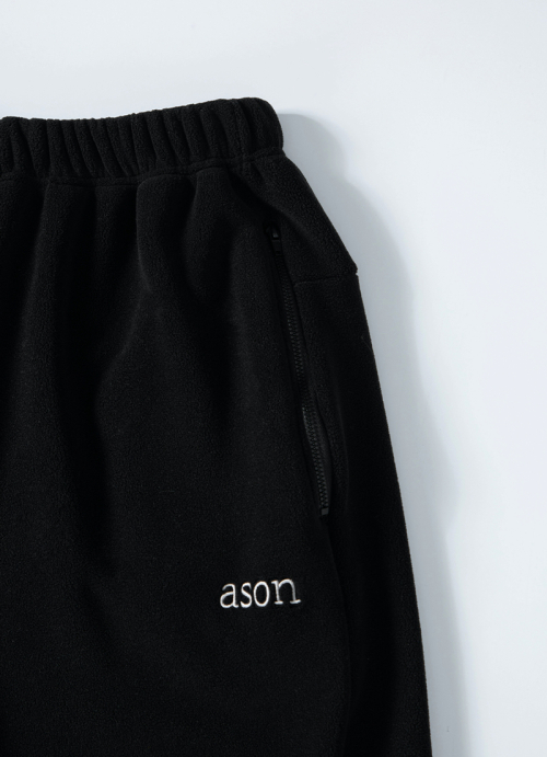 MIA FLEECE PANTS / BLACK