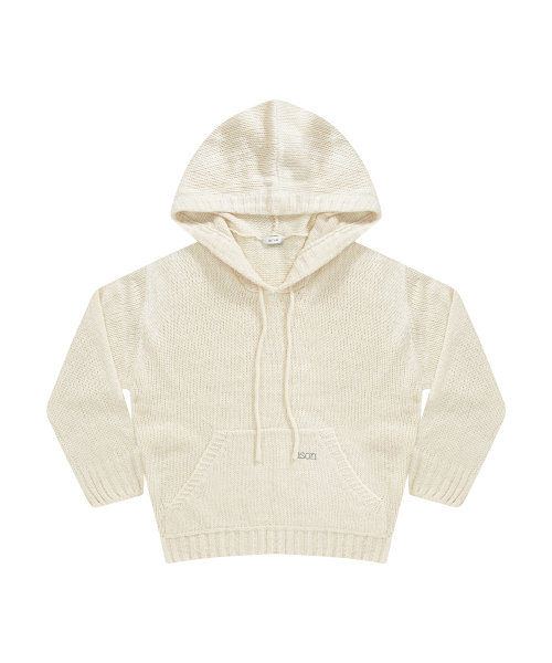 POPO HOOD KNIT / IVORY