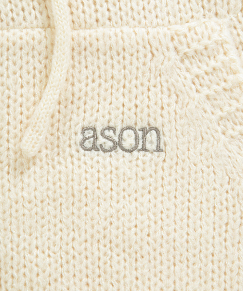 POPO HOOD KNIT / IVORY