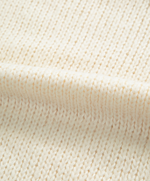 POPO HOOD KNIT / IVORY