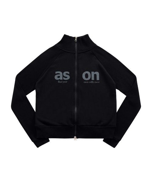 SALT ZIP-UP / BLACK