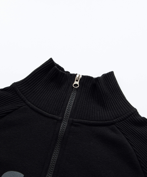SALT ZIP-UP / BLACK