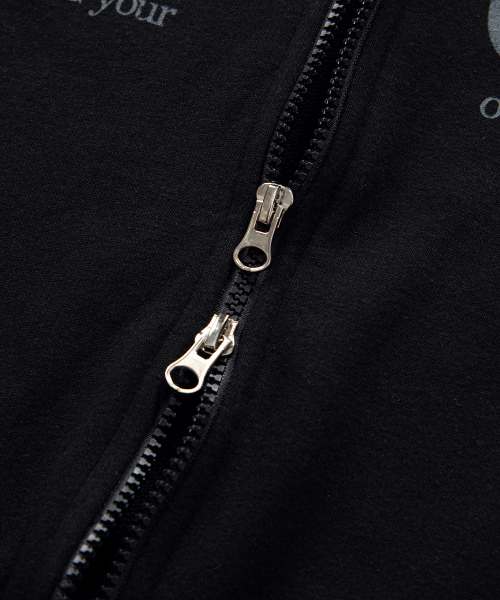 SALT ZIP-UP / BLACK