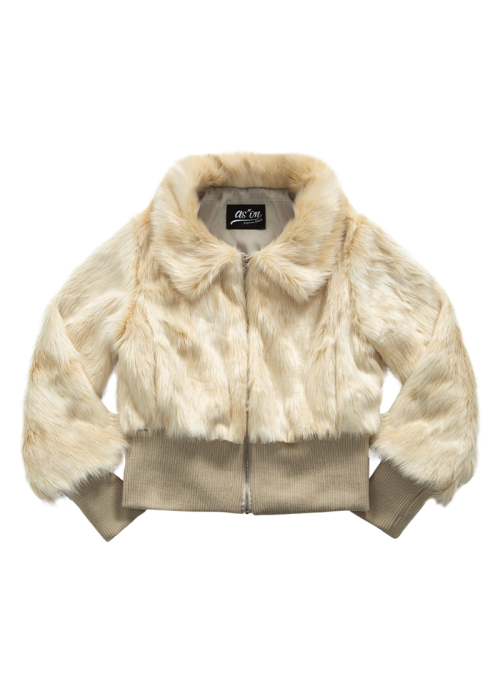 OBEL FUR JACKET / IVORY
