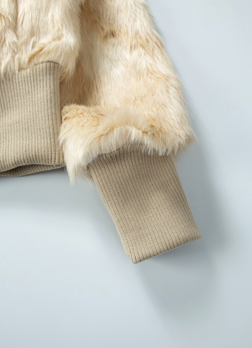 OBEL FUR JACKET / IVORY
