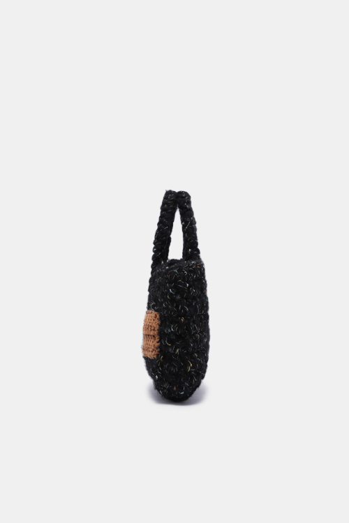 Coco Tote 32 Knit_RIBTX25641BKX