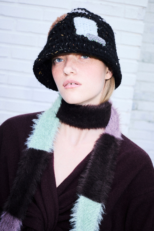 Slim Knit Muffler_RIAEX25653MTX