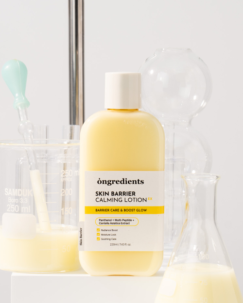 [속광 2종 세트] 온그리디언츠 스킨 베리어 카밍 로션 EX 220ml+래디언트 크림 50ml
