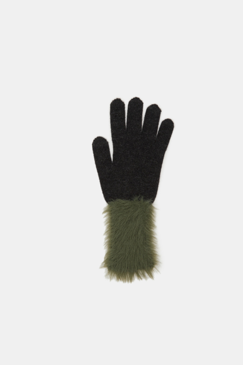 Mood Block Knit Glove_RIAEX25654BKX