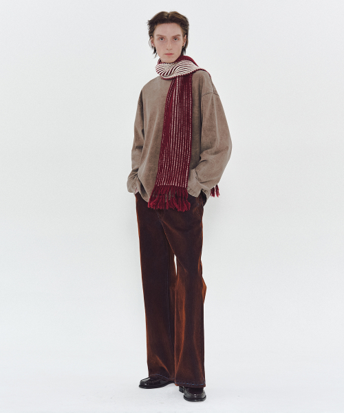 RIFF SCARF (WINE)