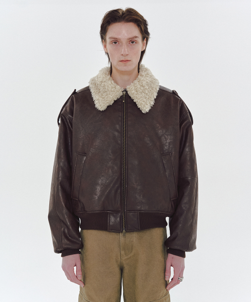 PILOT JACKET (BROWN)