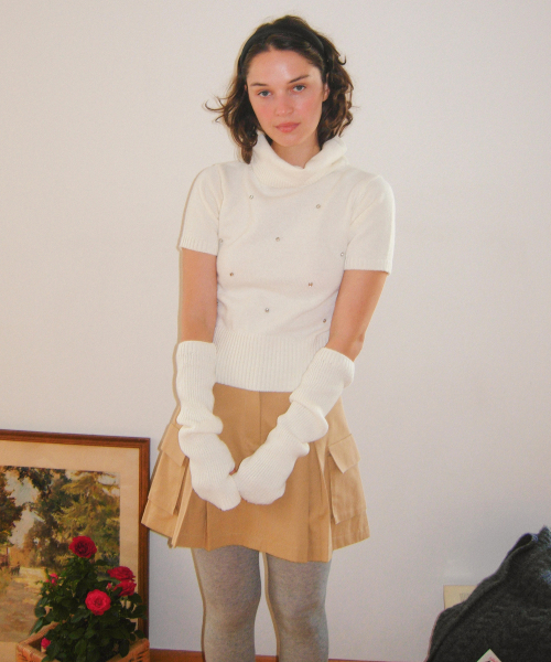 Pocket Skirt_Beige