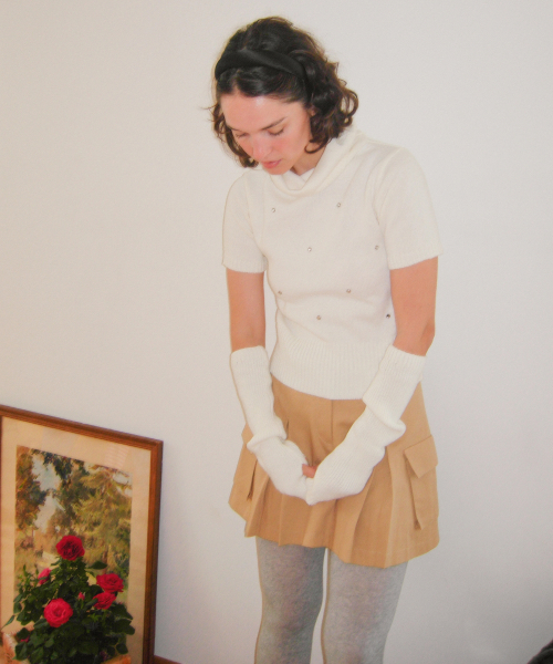 Pocket Skirt_Beige