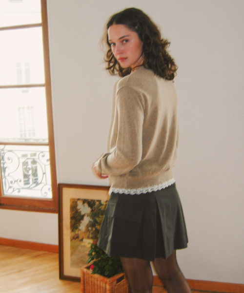 Pocket Skirt_Charcoal
