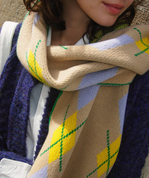 Checker Muffler_Sand