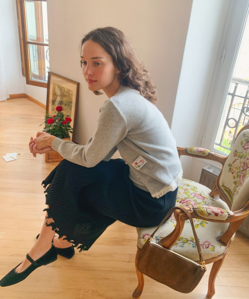 Soap Cardigan_Gray