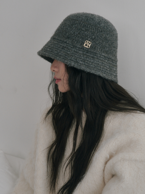 Arrow Ring Bucket Hat (Charcoal)