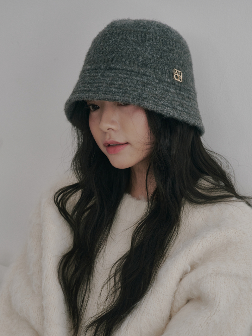 Arrow Ring Bucket Hat (Charcoal)