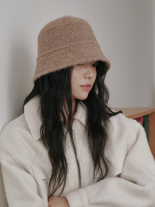 Arrow Ring Bucket Hat (Cocoa)