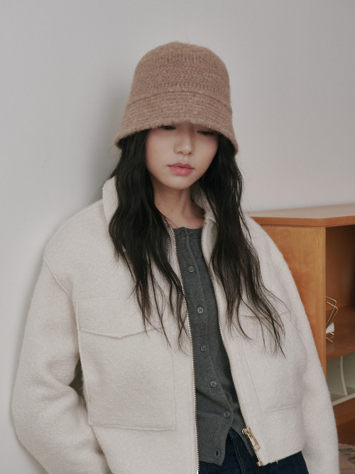 Arrow Ring Bucket Hat (Cocoa)