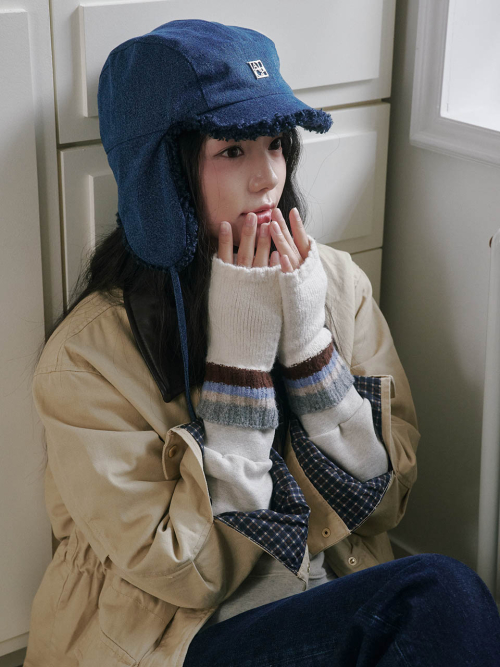 Color Layered Hand Warmer (Ivory)