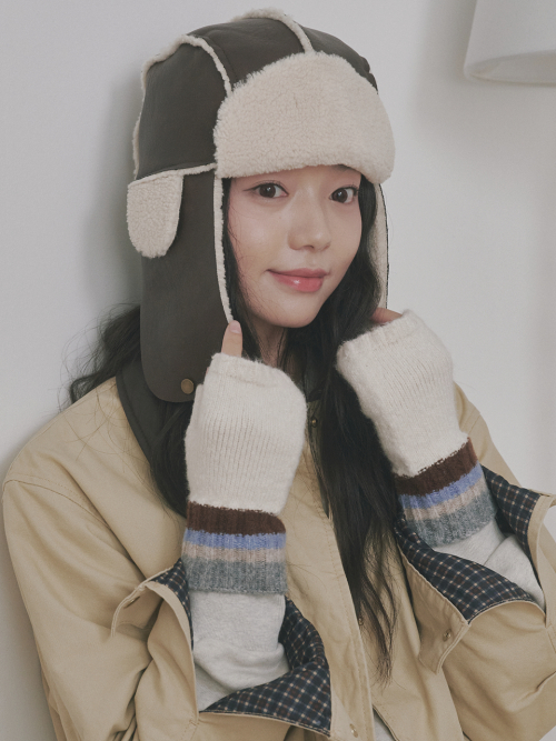 Color Layered Hand Warmer (Ivory)