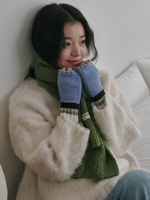 Color Layered Hand Warmer (Sky Blue)