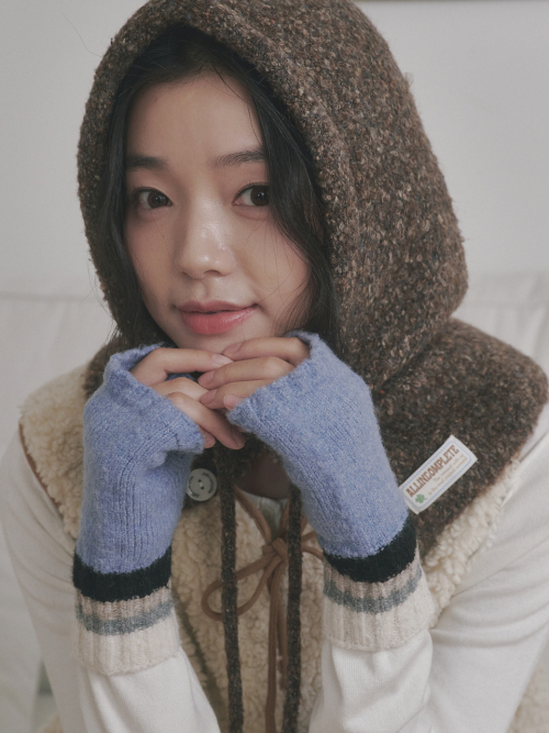 Color Layered Hand Warmer (Sky Blue)